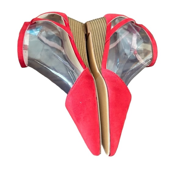 Journee Collection Arkie Red Wedge size 9 - Picture 8 of 9